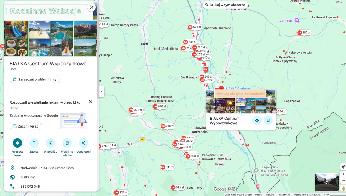 BIA�KA CW GoogleMaps
